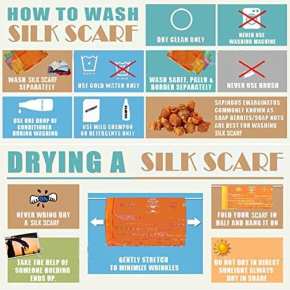 Women 100% Silk Scarves Van Gogh Painted Scarf - Picture 6 of 7